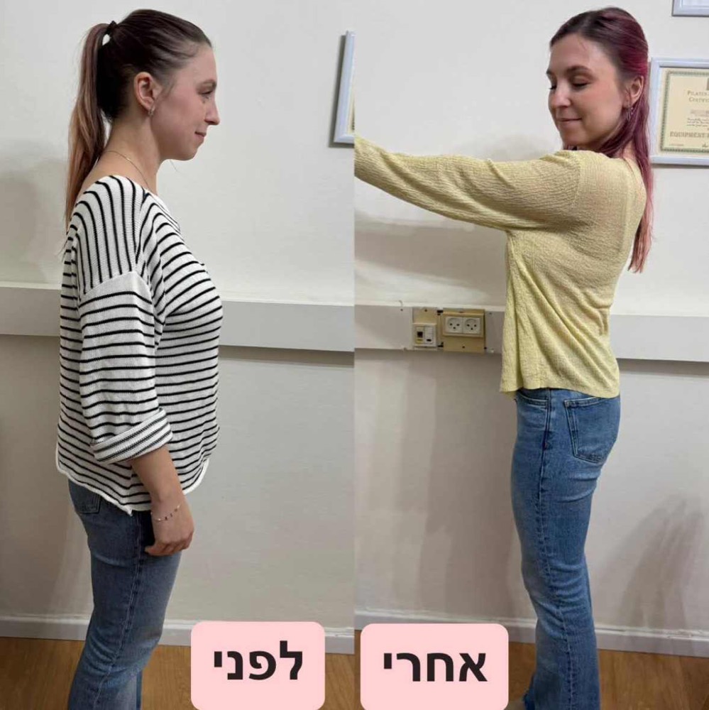 לפני ואחרי: שינוי בגוף אחרי חודשיים של אימונים